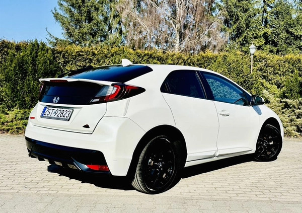 Honda Civic cena 59900 przebieg: 108456, rok produkcji 2015 z Kostrzyn małe 781
